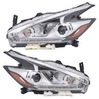 Pair LED Headlight Assemblies for Nissan Murano (2015-2018)