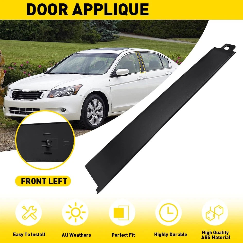 1x Front Left Door Pillar Molding 72470-TA0-A01 for Honda Accord (2008–2013)