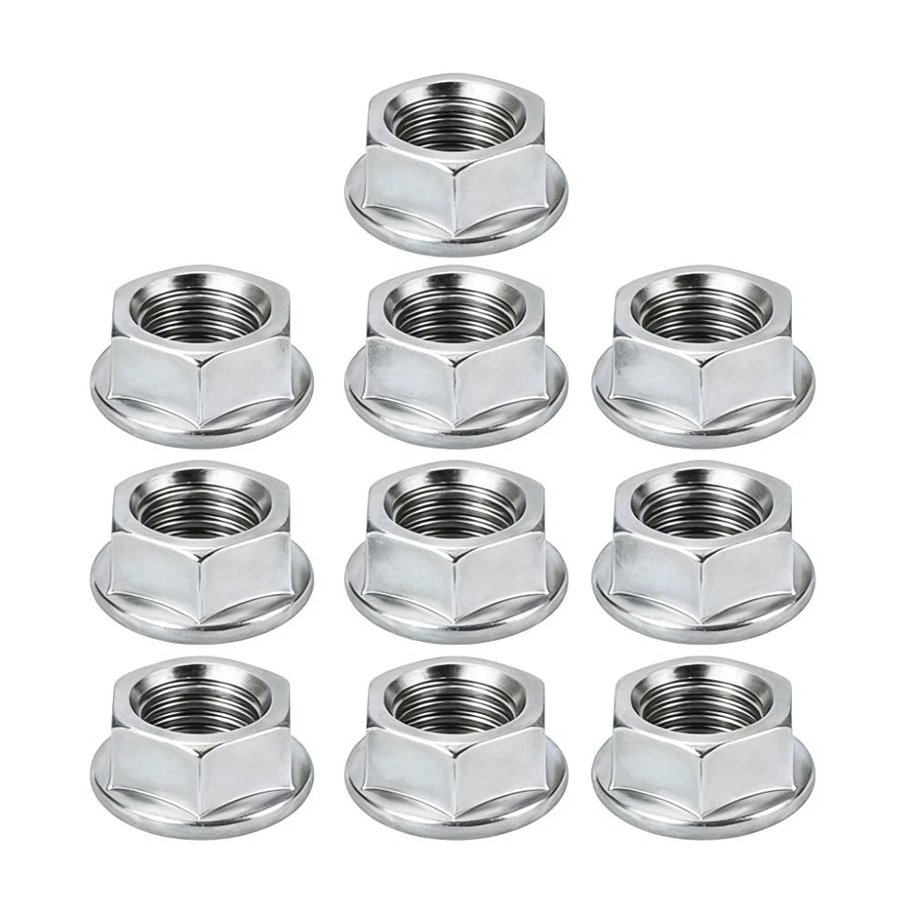 10pcs Bar Nuts for Echo 355T CS352 CS-271T CS-310 CS-3510 (Chainsaw Repair)