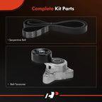 2X Serpentine Belt Drive Component Kit for Honda CR-V (2007-2009)
