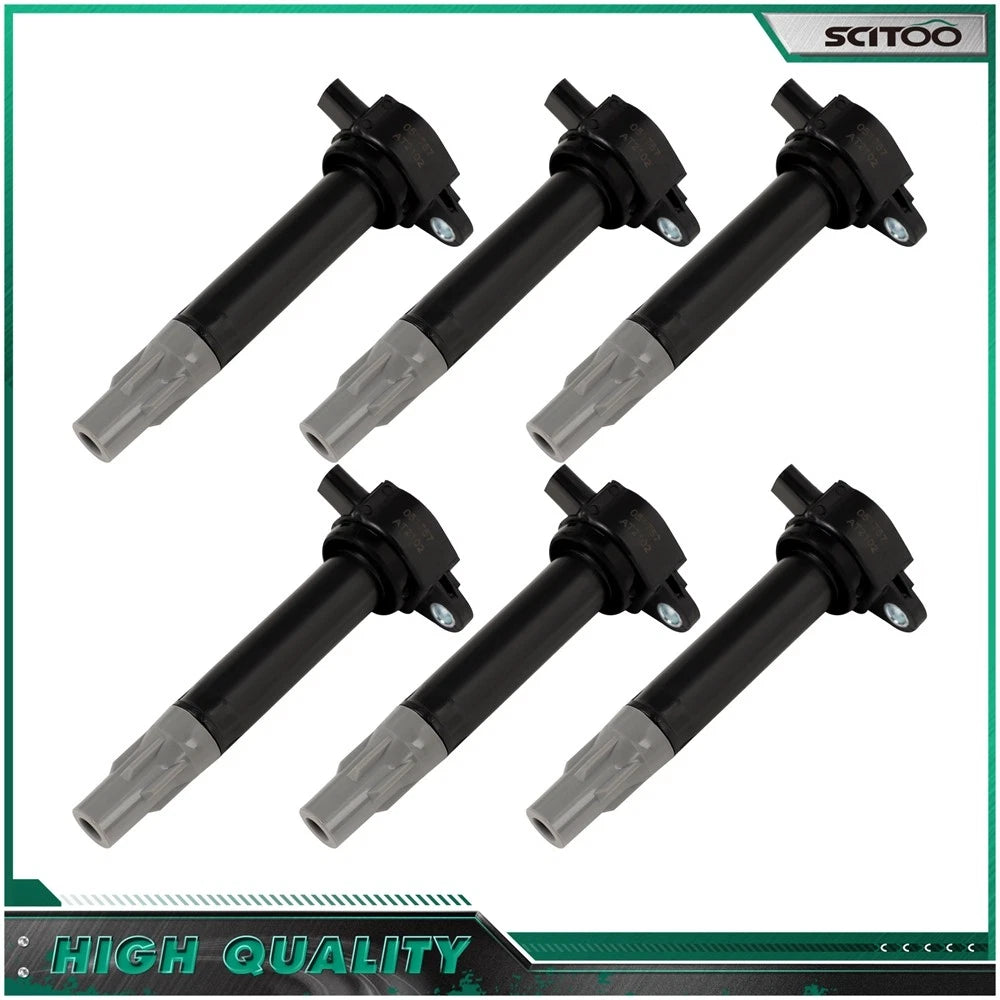 6 Ignition Coils for Chrysler Sebring 300 Dodge Avenger Nitro Charger Magnum (2007–2010)