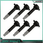 6 Ignition Coils for Chrysler Sebring 300 Dodge Avenger Nitro Charger Magnum (2007–2010)