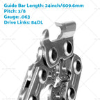 Tungsten Carbide Semi Chisel Saw Chain for Husqvarna (84DL 3/8 063)