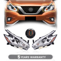 Pair LED Headlight Assemblies for Nissan Murano (2015–2018)