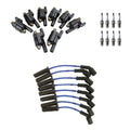 NGK Ignition Coil Wires & 8 Nickel Spark Plugs for Savana 1500 (2003–2009)