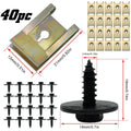 Undertray Mud Flaps Clips Sheet Fixing Hex Screw for Speed Fastener