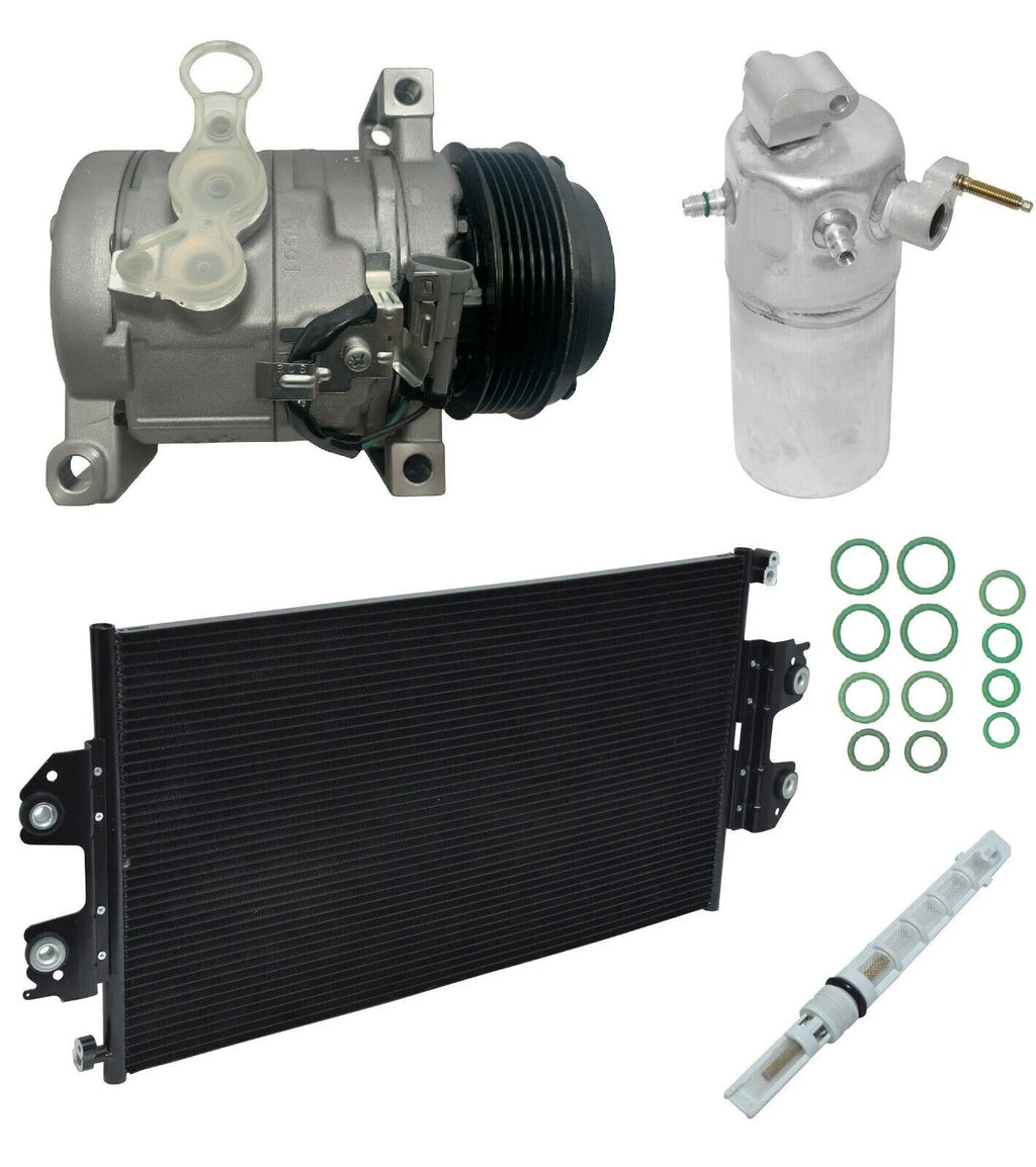 AC Compressor Kit w Condenser for GMC Savana 4500 (2010–2016)
