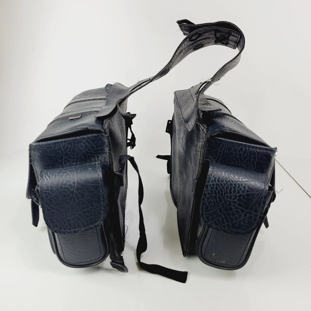 Custom Bilt Compact Saddlebags for Motorcycles (Universal Fitment)