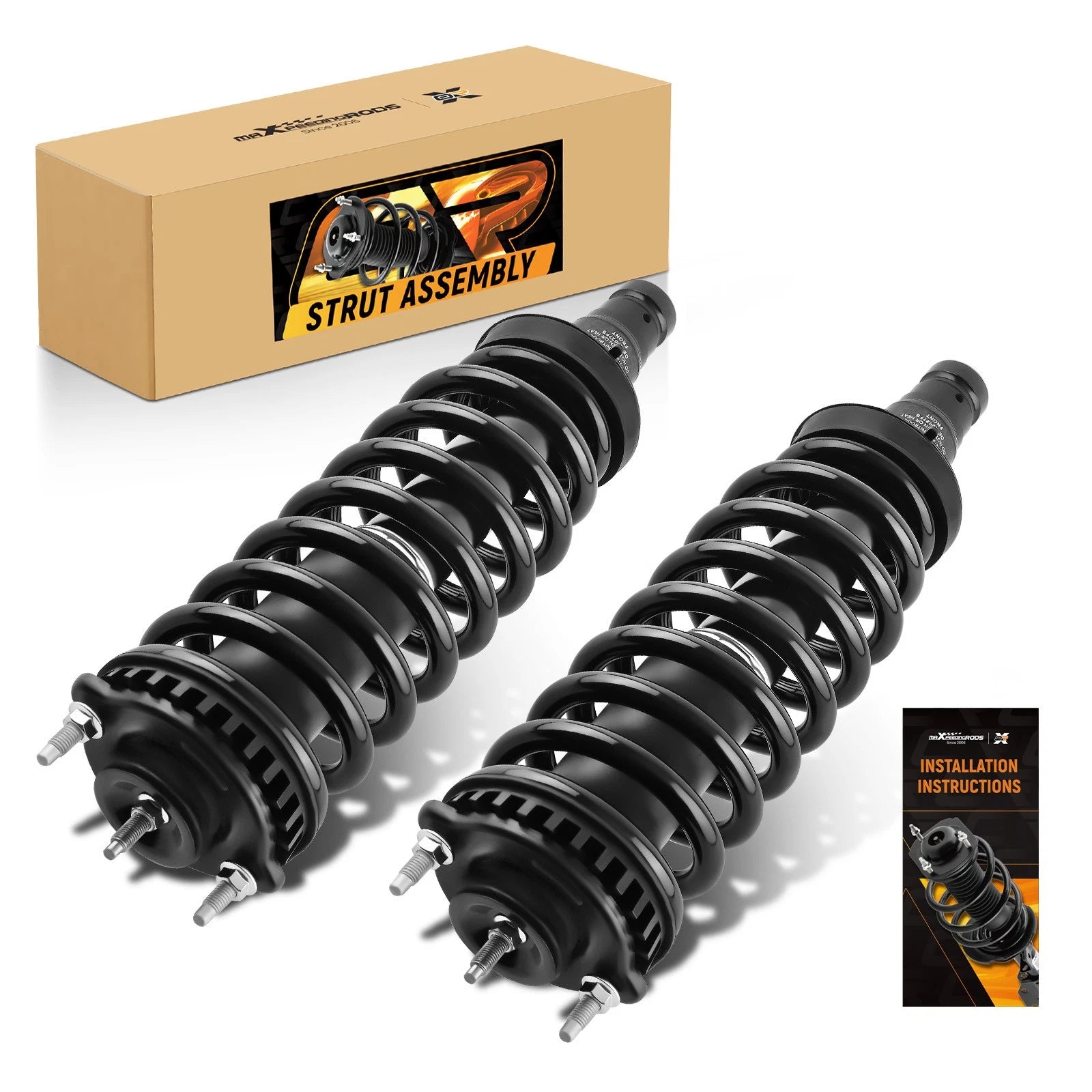6x Front Complete Struts + Rear Control Arms for GMC Envoy XL XUV (2002–2008)
