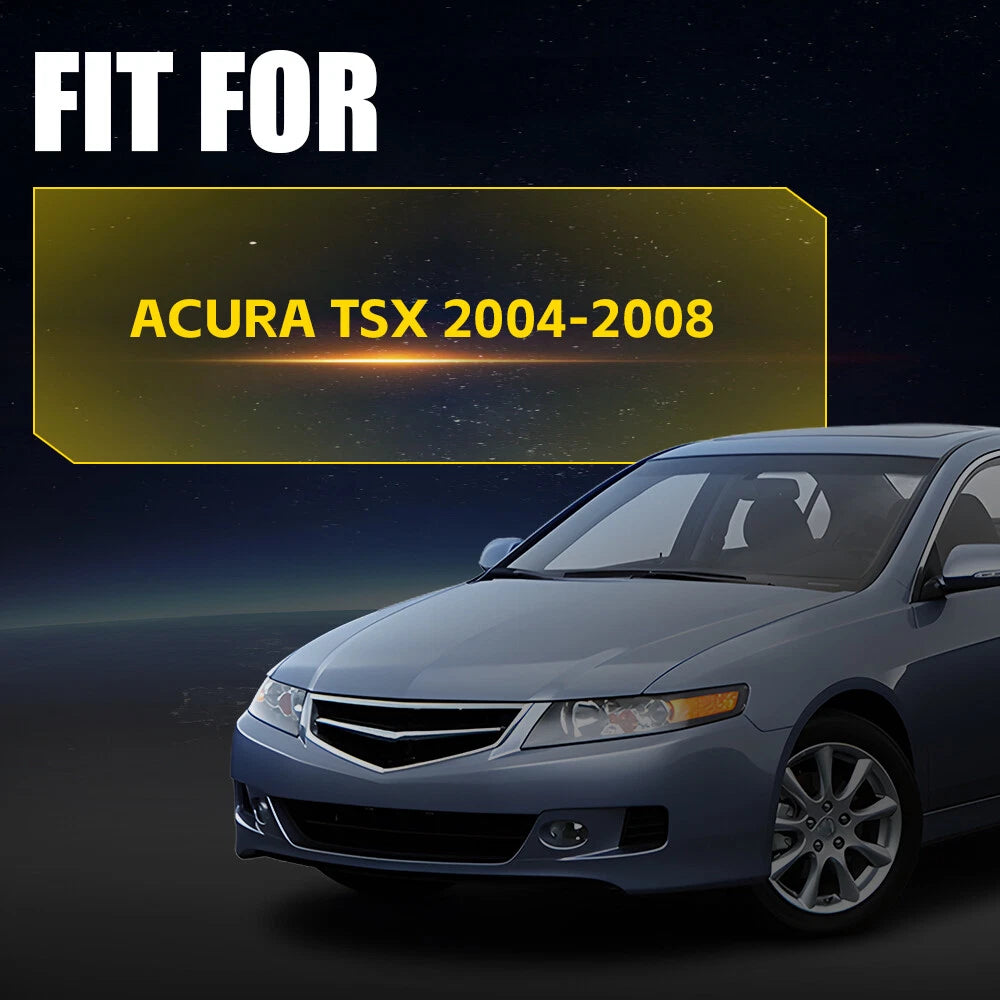 Pair Front Bumper Fender Support Bracket for Acura TSX (2004-2008)