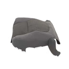 Front Driver Bottom Seat Cover Cloth Gray for Ford F250 F350 F450 F550 (2011–2016)