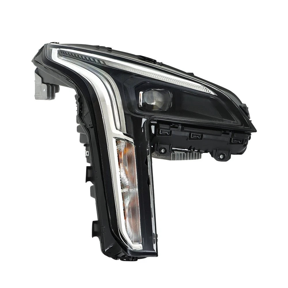 Passenger Headlight for Cadillac XT4 (2019-2021) LED DRL Chrome