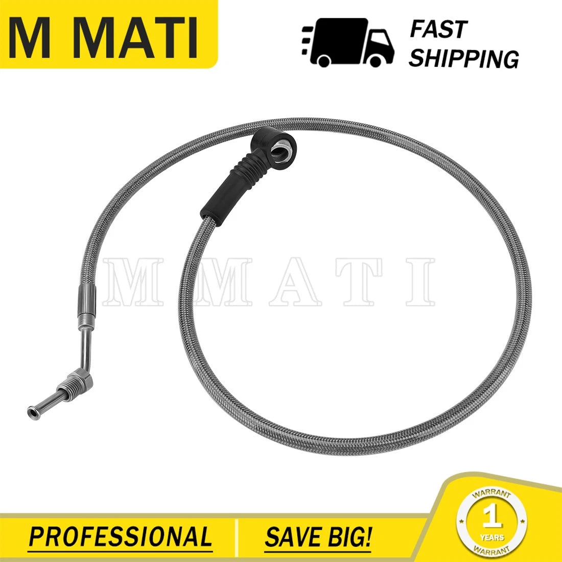 Front Upper Brake Hose 1911393 for Polaris Sportsman 850 1000 Scrambler 850 1000