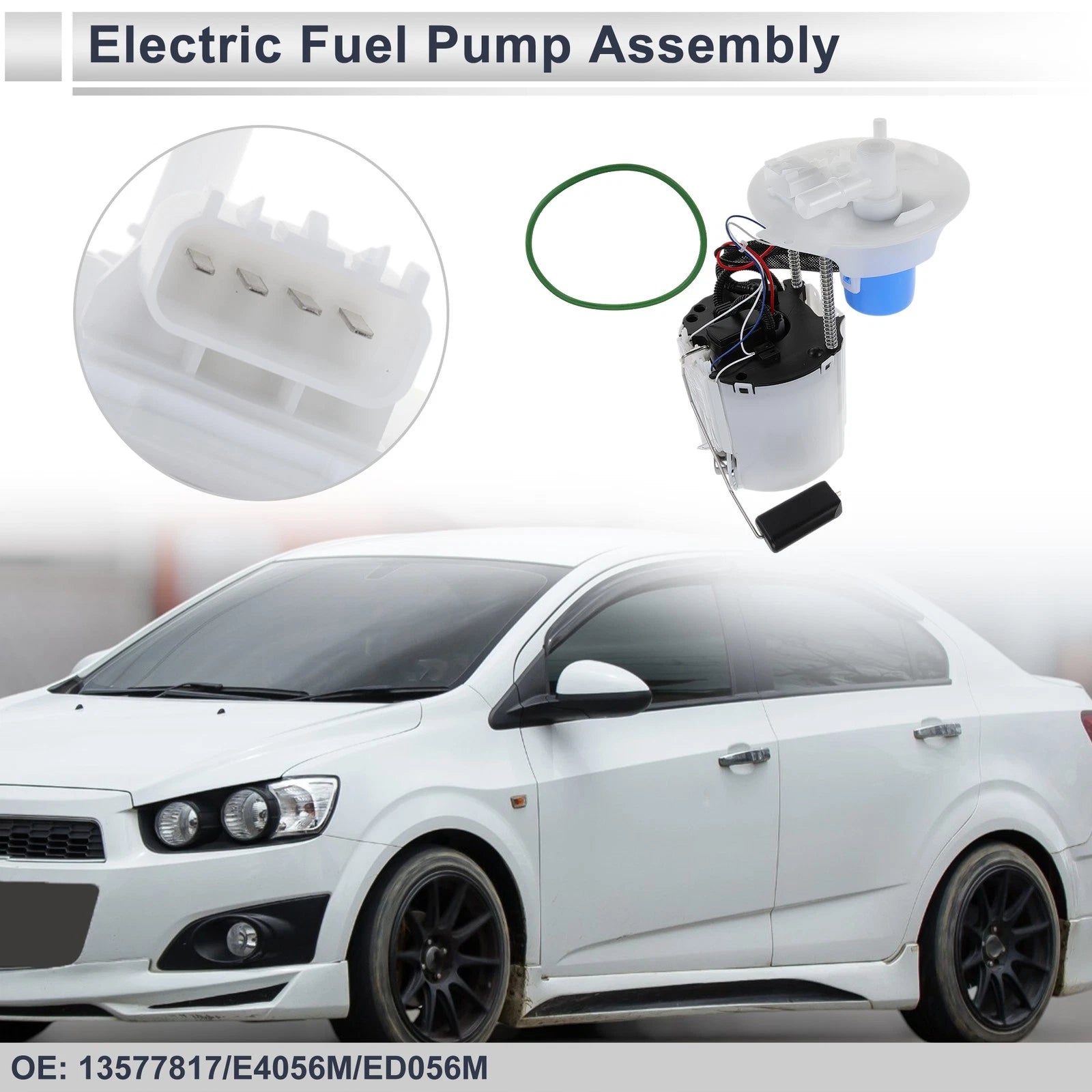 Fuel Pump Assembly for Chevy Sonic (2012–2017) L4 1.4L 1.8L No.13577817