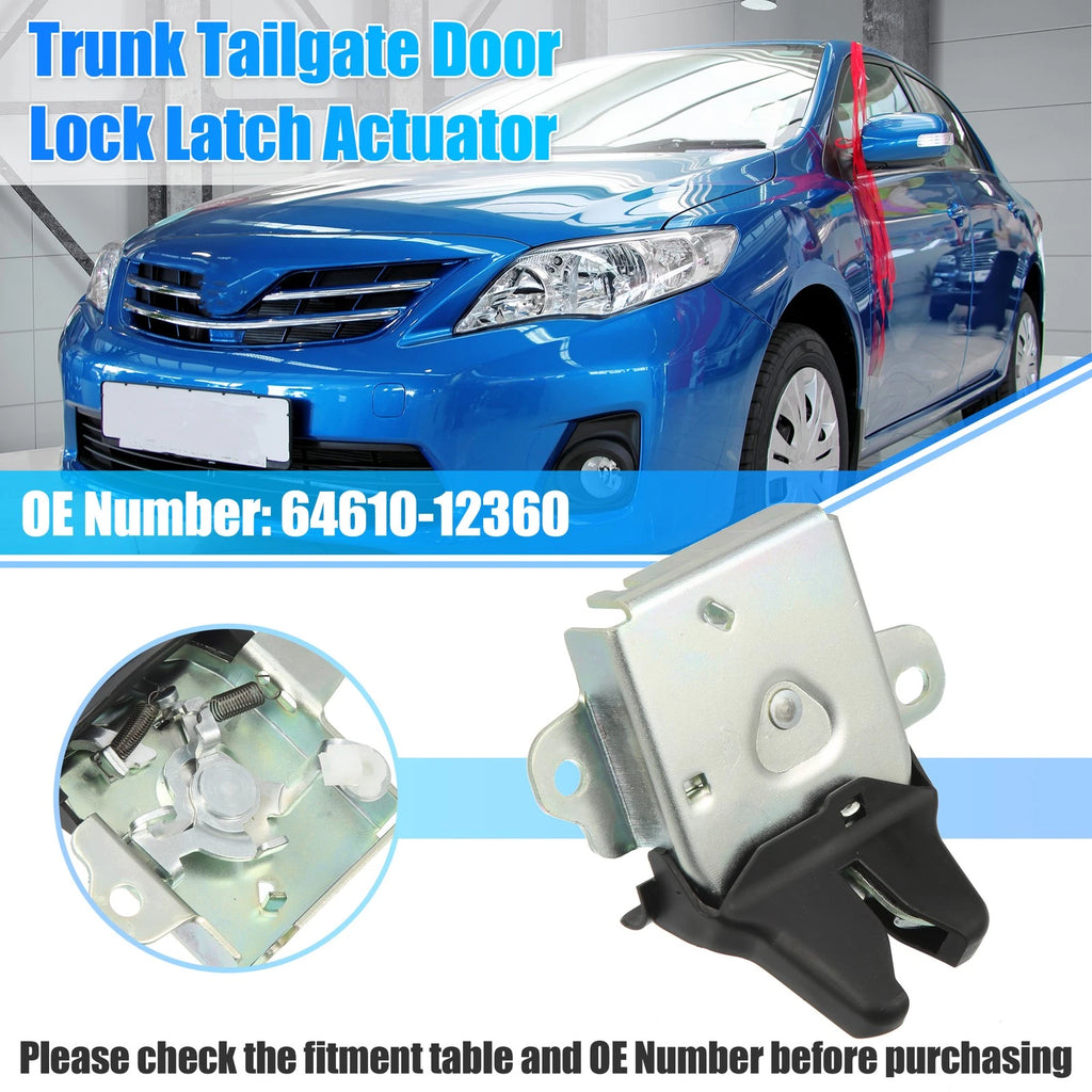Tailgate Latch Actuator 64610-12360 for Toyota Corolla (2004–2008)