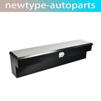 Tool Box for Pickup Truck (60"X13"X14") - Black Steel with Lock & Key