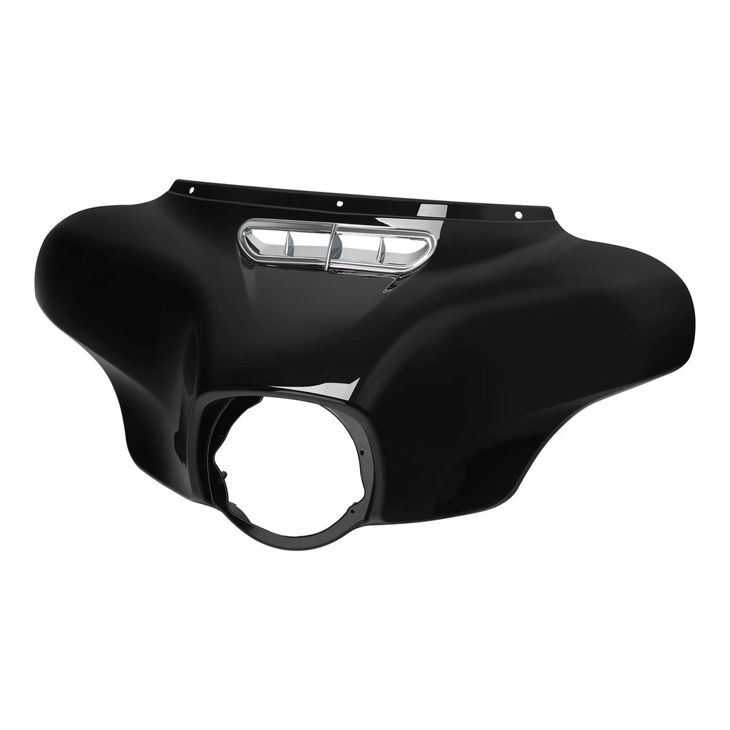 Black Batwing Outer Fairing for Harley Tri Street Electra Glide (2014–2023)