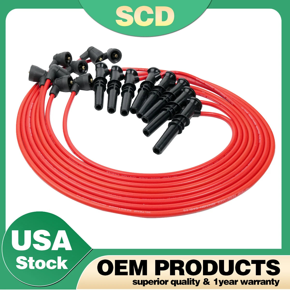 Spark Plug Wire for Ford Lincoln Mercury F-150 F250 V8 4.6L (1997–2003)