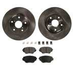 Brake Disc Rotors and Pads Kit for Toyota RAV4 (2001–2005)