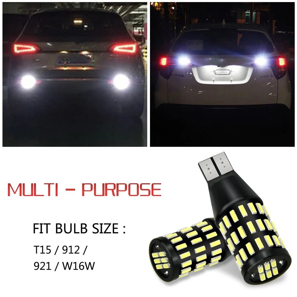 2X 2200lm 921 LED Backup Reverse Light Bulb for F-250 F-350 Super Duty (2011–2016)