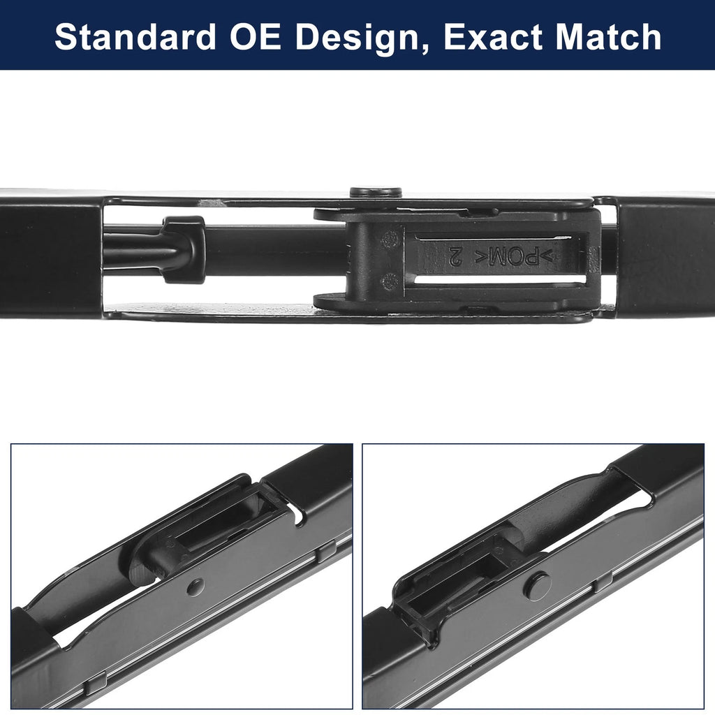 2X Rear Windshield Wiper Blade for Honda CR-V (2012–2016)