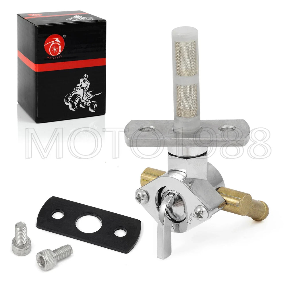Fuel Valve Dual Petcock Gas Tank Feed High Flow for Yamaha Banshee (1987–2006)