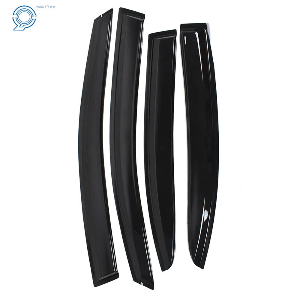 Set of 4 Window Visors for Subaru WRX STI (2015–2018) Rain Guard