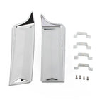 Rear Fender Saddlebag Filler Panels for Harley Touring Electra Glide (2014–2023) Chrome