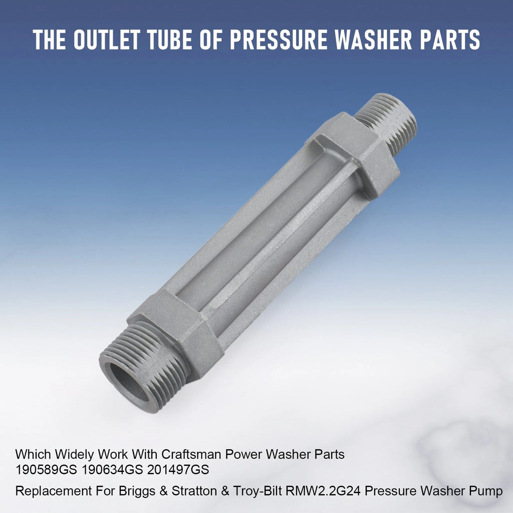 Water Outlet Tube for Power Pressure Washer (190589GS, 190634GS, 201497GS)