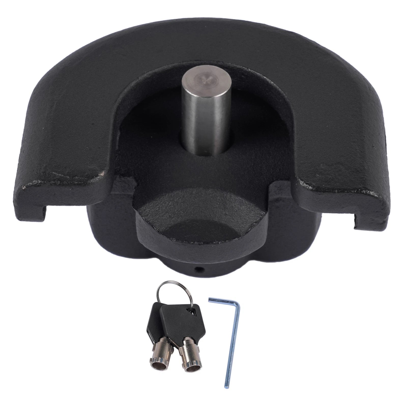 2 Inch Trailer Lock with Anti-Pick Key System for Trailer RV Boat (N/A)