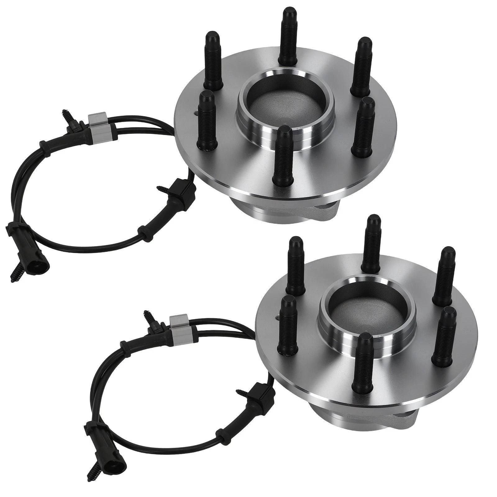 Front Wheel Hub Assembly for Chevy Silverado 1500 HD (2001–2003) 2WD 6 Lug