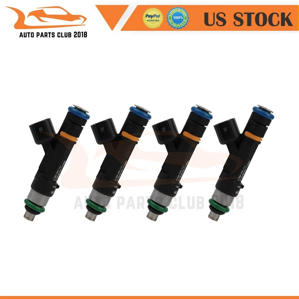 Set of 4 Fuel Injectors for Mazda MX-5 Miata, Mazda 3, Mazda 5, Mazda 6 (2001–2015)