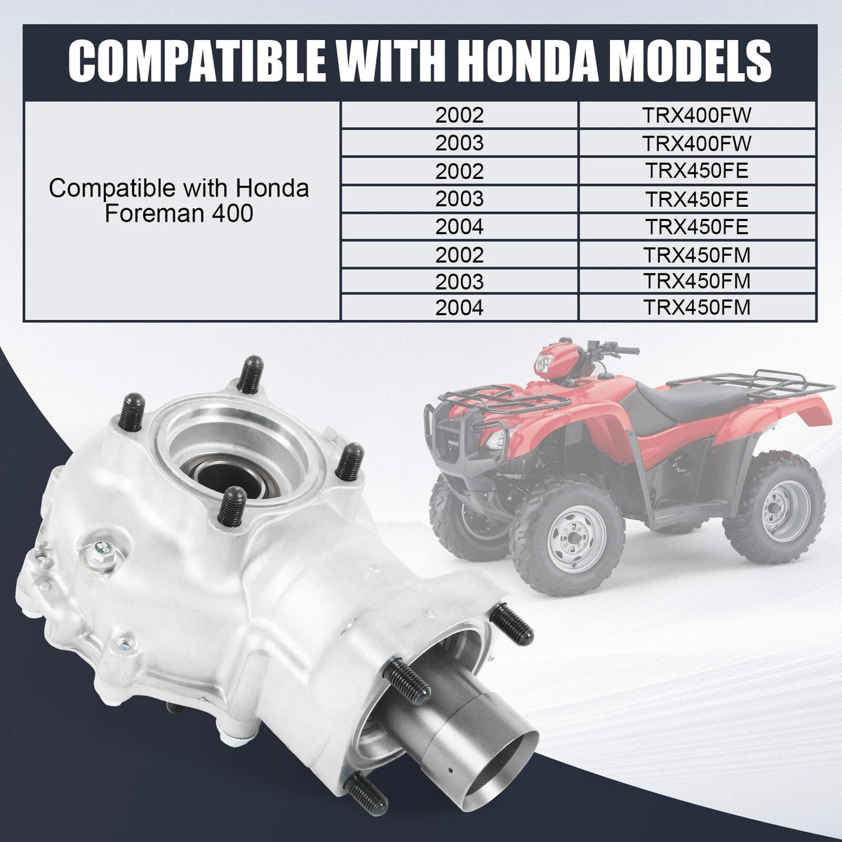 Complete Rear Differential for Honda