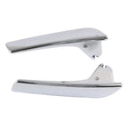 Pair Chrome Inside Door Handle Repair Kit for Chevy Silverado GMC Sierra (2007-2014)
