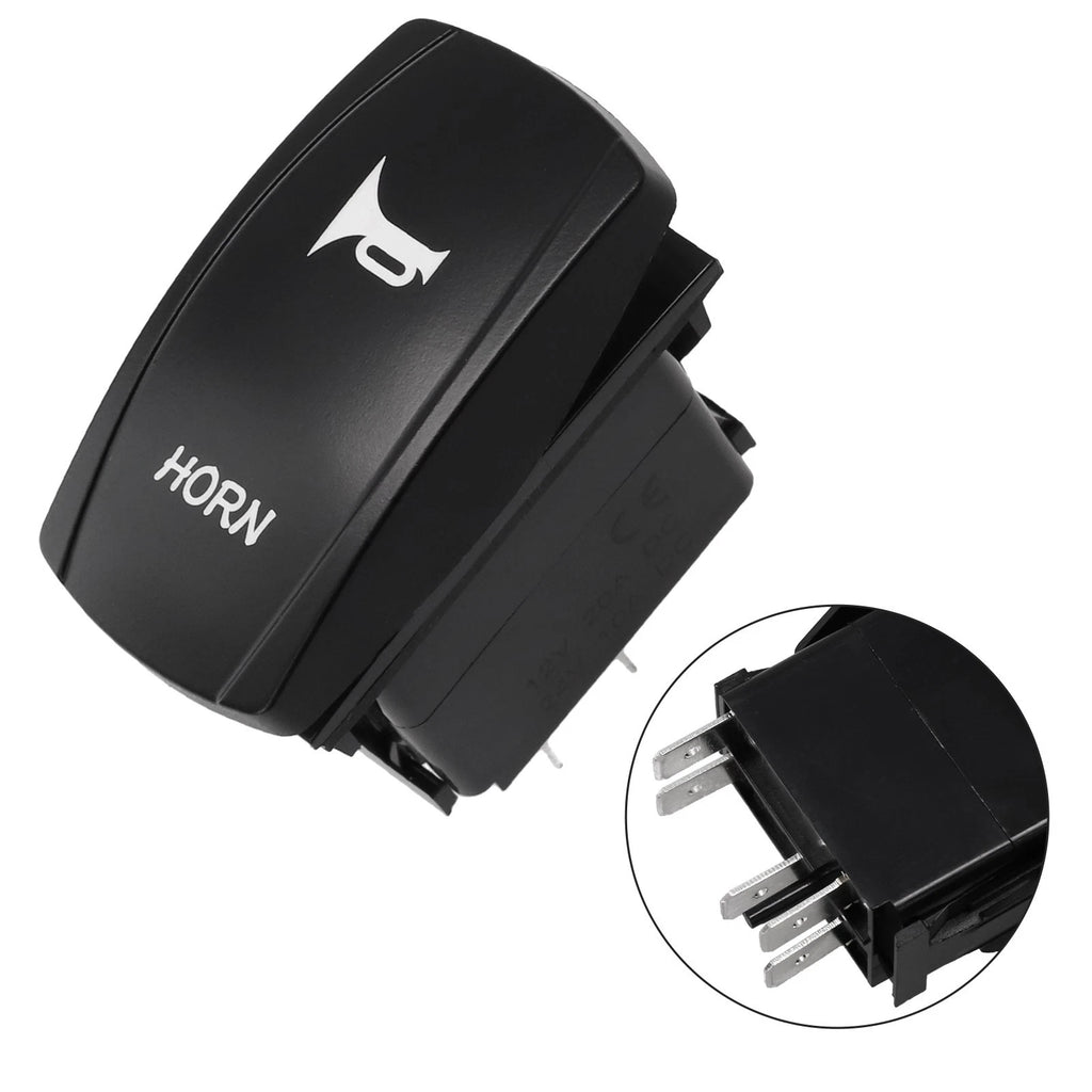 Blue LED Toggle Switch for Car Boat RV ATV (12V/24V) 5Pin Rocker Switch