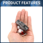 2 Pin Waterproof Horn Connector Plug for Honda (1 Set)