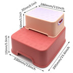 2X Anti-Slip Step Stool for Toddler Kids Bathroom Potty (2023)