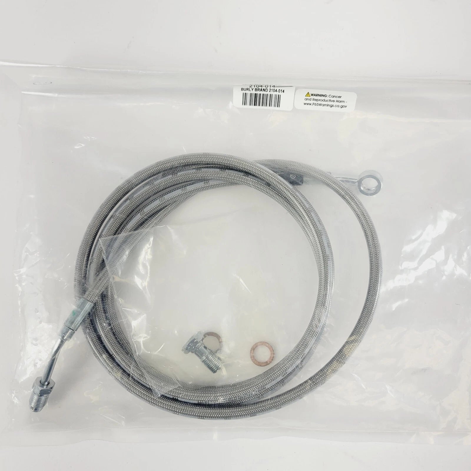Burly 16in Brake Line Kit for Harley (2017–Present) B30-1168
