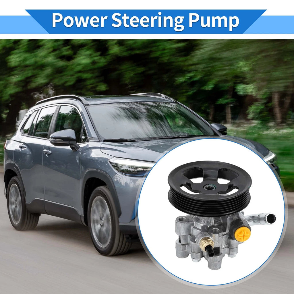 Power Steering Pump with Pulley for Toyota Corolla, Pontiac (No. 4431002120)