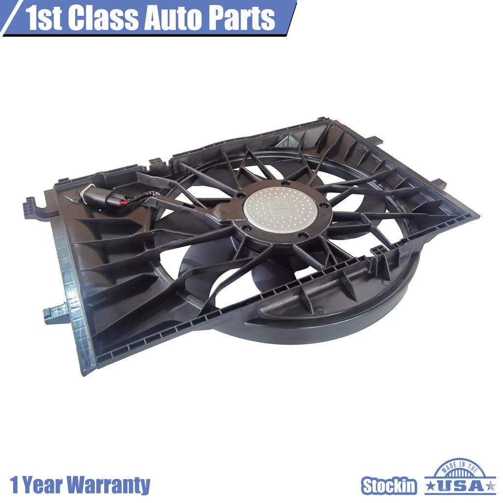 Radiator Cooling Fan Assembly for Mercedes-Benz W203 W209 (2001–2010)