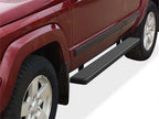Running Boards for Jeep Commander (2006–2011) 6 Inch Matte Black