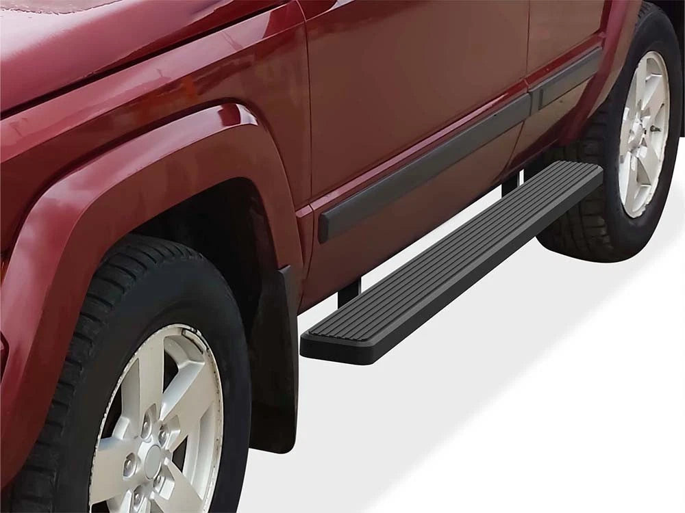 Running Boards for Jeep Commander (2006–2011) 6 Inch Matte Black