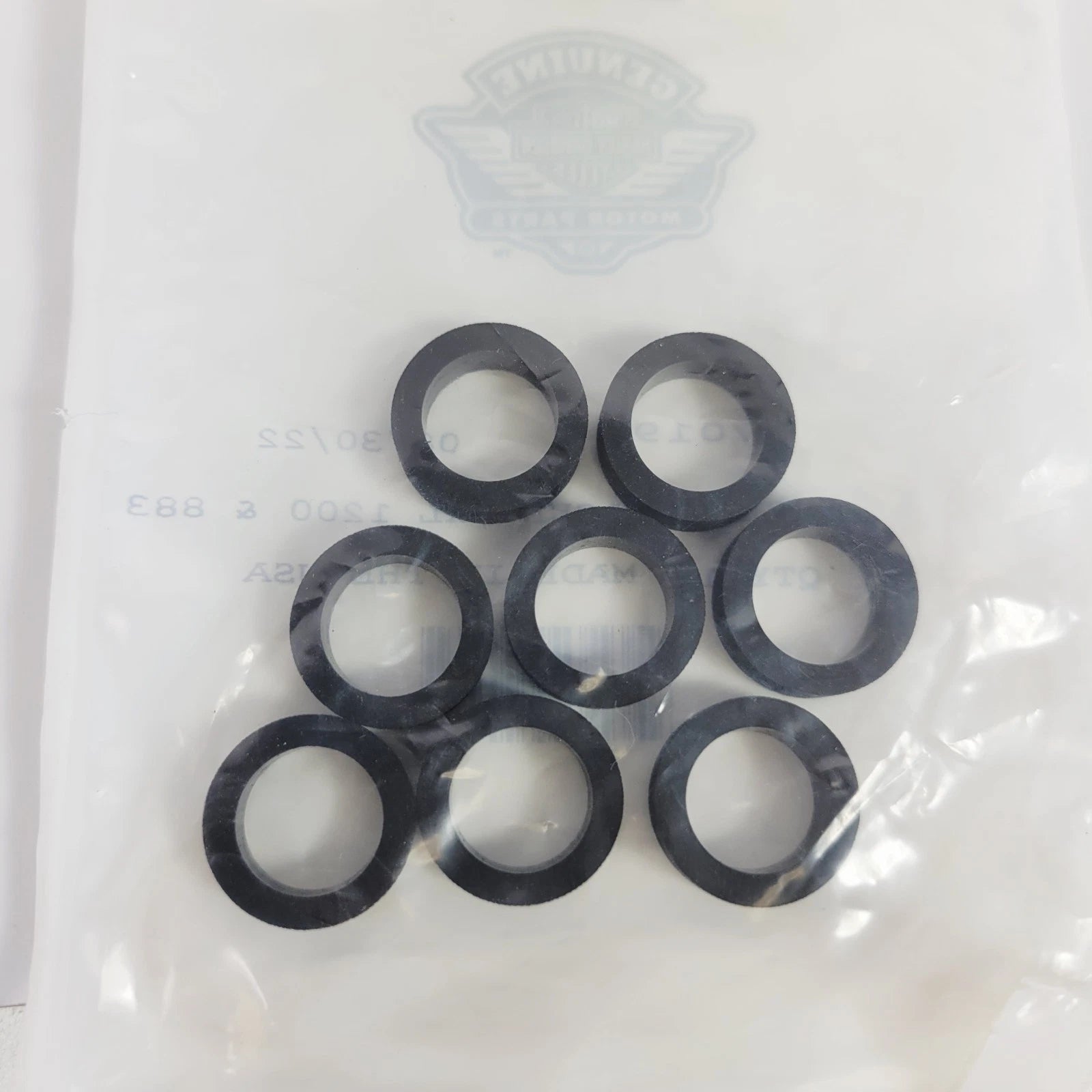 Pack of 8 Rubber Washers for Harley-Davidson Sportster XL 1200 883 (OEM 7019)