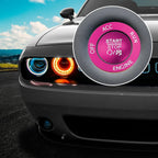 Push Start Stop Button Cover Trim Kit for Dodge Charger Challenger (2015-2023)