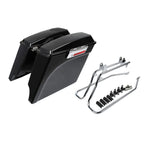 Stretched Saddlebags Speaker Lids Bracket for Harley Softail (1984–2017)