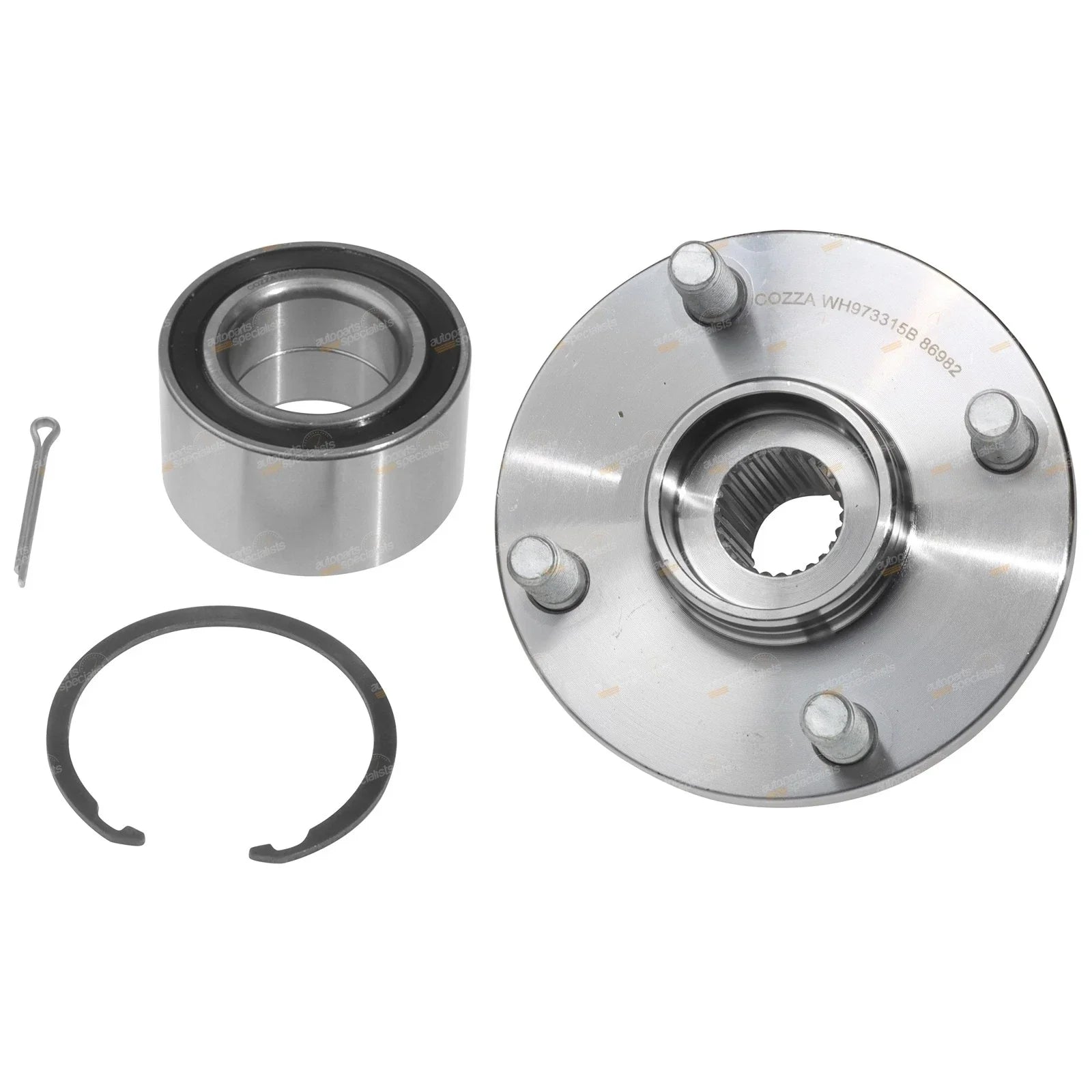 Front Hub & Wheel Bearing Kit for Toyota Corolla ZZE122 (2001���2007)
