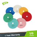 Set of 8 Diamond Polishing Pads 5 Inch for Quartz Stone Polishing