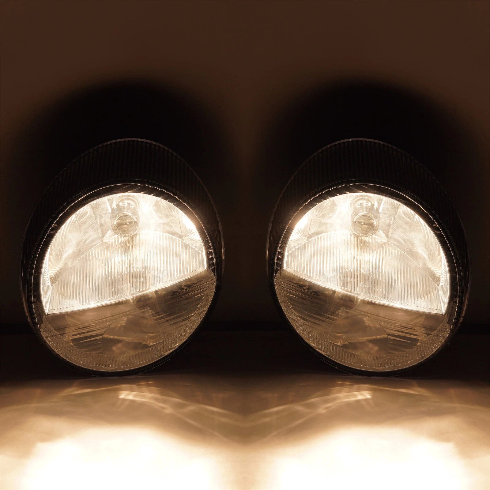 Set of 2 Headlights for Ford Thunderbird (2002-2005)