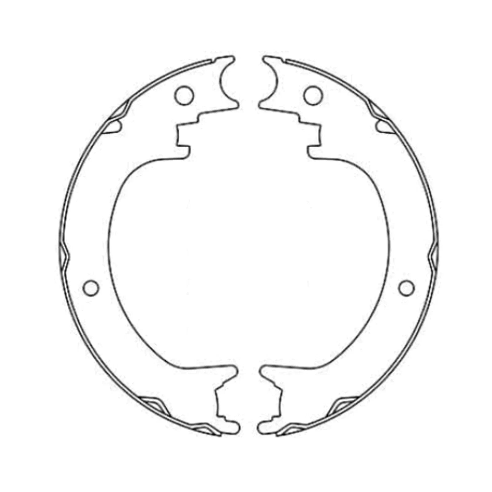 Hand Park Brake Shoe for Toyota Kluger GSU50R GSU55R V6 3.5L (2014-2020)