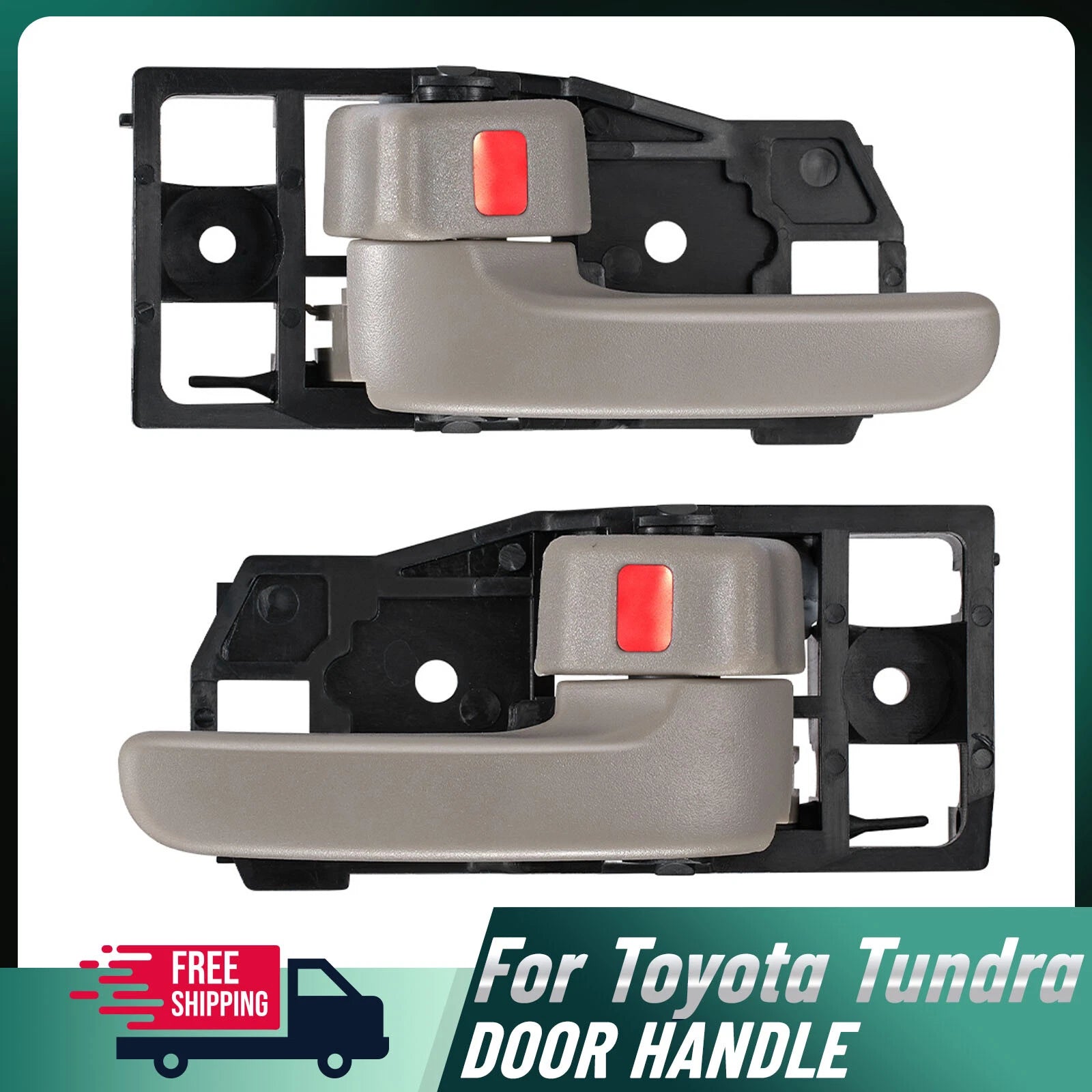 Inside Inner Door Handle for Toyota Tundra (2000–2006) Front Left+Right